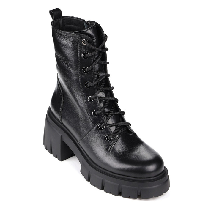 Женские ботинки basic Donna Daniella  черные, артикул 1663809-1