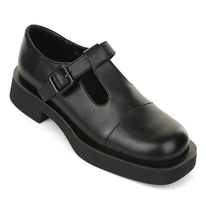 Женские туфли basic COVANI черные, артикул SRS22-BCLM1-041C