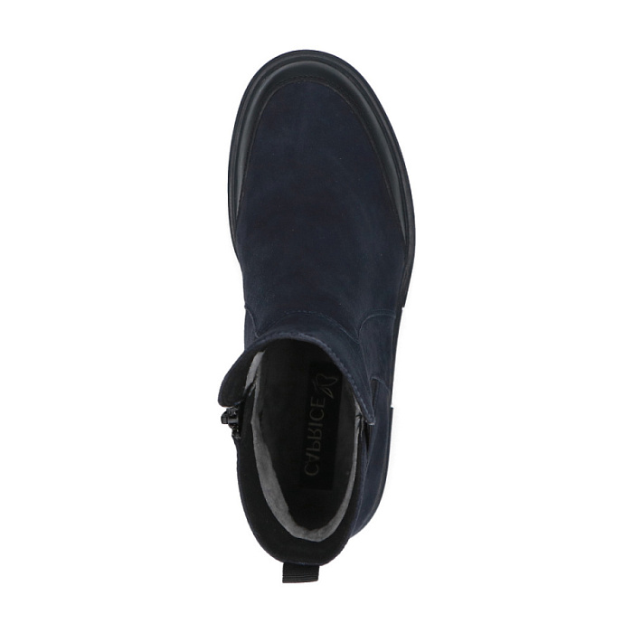 Женские ботинки basic CAPRICE синие, артикул 9-9-25451-29-857