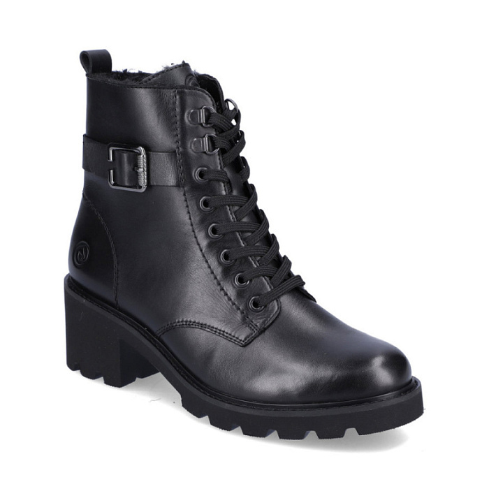 Женские ботинки basic REMONTE черные, артикул D0A74-01