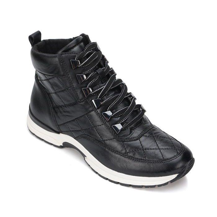 Женские ботинки basic eObuv черные, артикул 9-75256-41-040