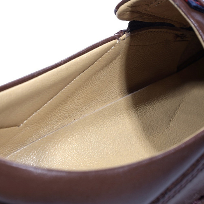 Мужские туфли basic BRUNO RENZONI  коричневые, артикул M-12058/02
