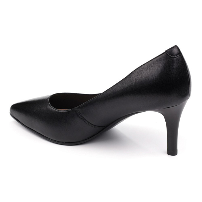 Женские туфли лодочки basic Donna Daniella  черные, артикул 22C5-8-201