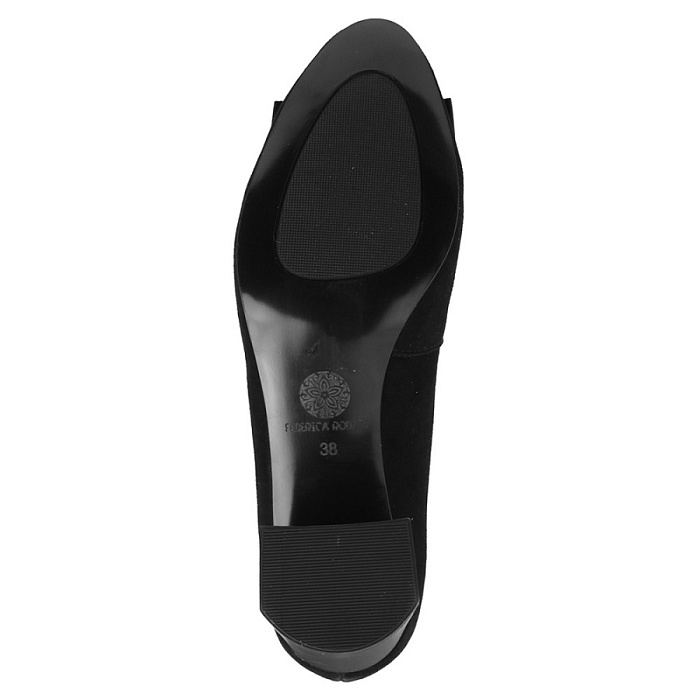 Женские туфли FEDERICA RODARI черные, артикул FH1100-824-2